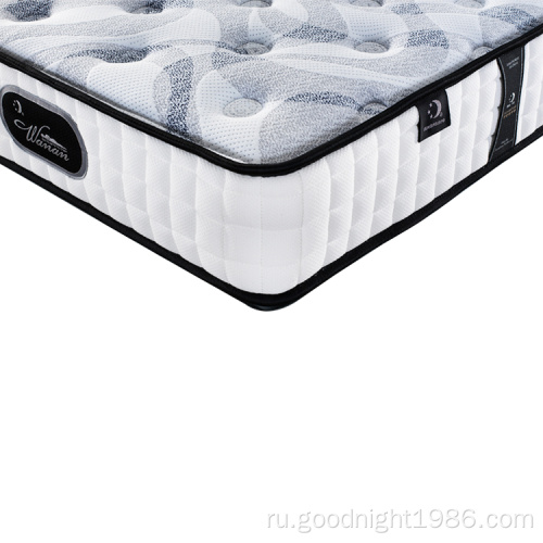 Hotsales Natural Foam Pocket Spring Mattress Производители 12-дюймовый матрас 75 * 72 Spring Mattress